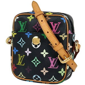 Louis Vuitton Rift Pochette Shoulder Bag Monogram Multicolor Noir Black